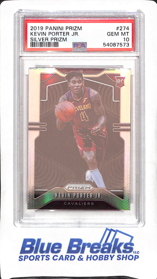 2019 Panini Prizm - Kevin Porter Jr - Silver Prizm - PSA 10 - RC -  Cleveland Cavaliers - Basketball - #274