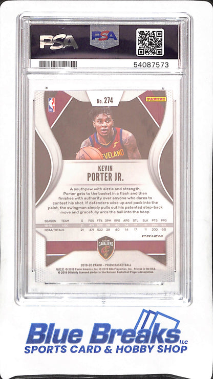 2019 Panini Prizm - Kevin Porter Jr - Silver Prizm - PSA 10 - RC -  Cleveland Cavaliers - Basketball - #274