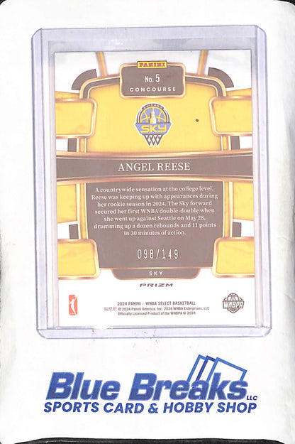 2024 Panini Select WNBA - Angel Reese - RC - 98/149 - Chicago Sky - Basketball - #5