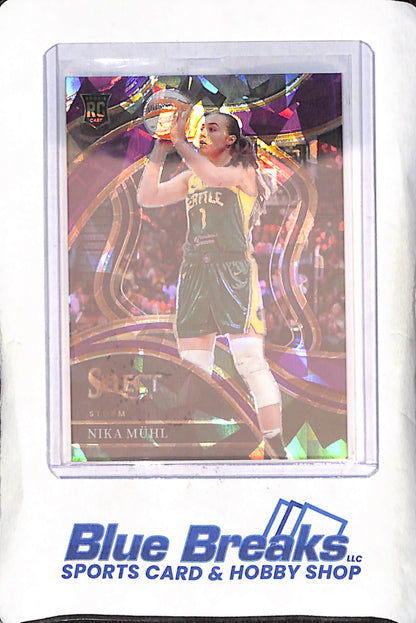 2024 Panini Select WNBA - Nike Muhl - Purple Ice - 45/149 - RC - Seattle Storm - Basketball -#221
