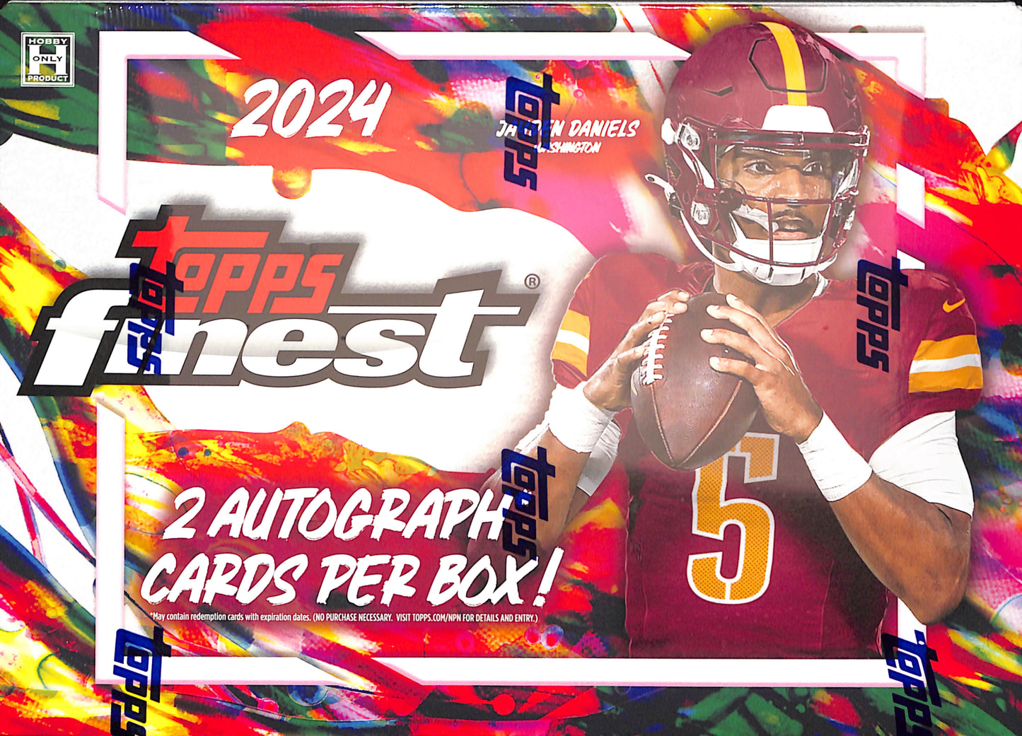 2024 Topps Finest Football - Hobby Box - Sealed Wax