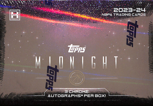 2023/24 Topps Midnight Basketball - Hobby Box - Sealed Wax