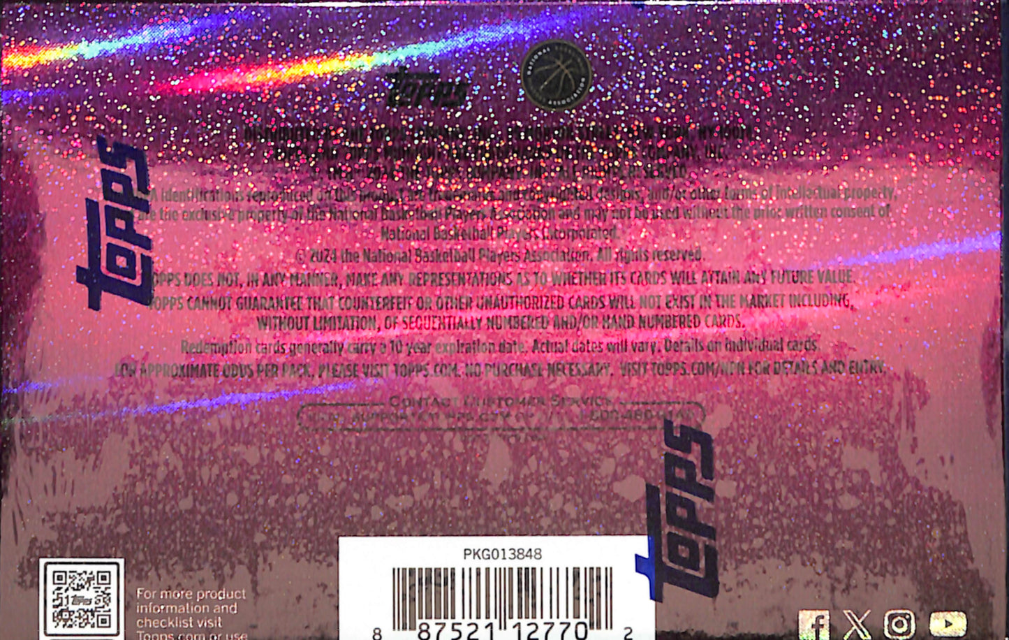 2023/24 Topps Midnight Basketball - Hobby Box - Sealed Wax