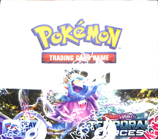 Scarlet & Violet Temporal Forces Booster Box - Pokemon - Sealed Wax