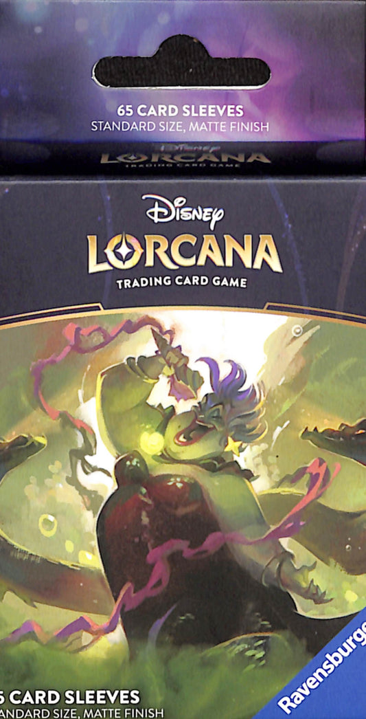 Disney Lorcana Archazia's Island Card Sleeves - Ursula - Deceiver of All
