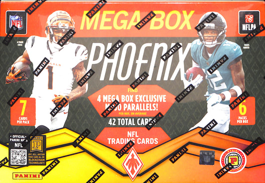2025 Panini Phoenix Football Hobby International Mega Box - Sealed Wax