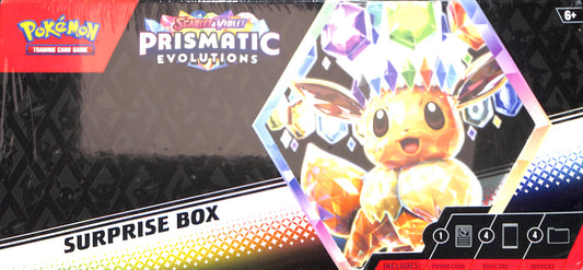 Scarlet & Violet Prismatic Evolutions Pokemon Surprise Box - Sealed Wax