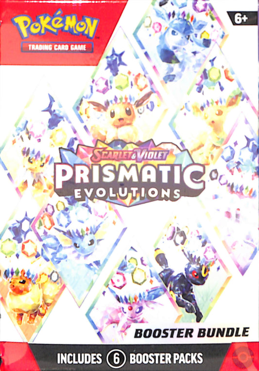 Scarlet & Violet Pokemon Prismatic Evolutions Booster Bundle - Sealed Wax