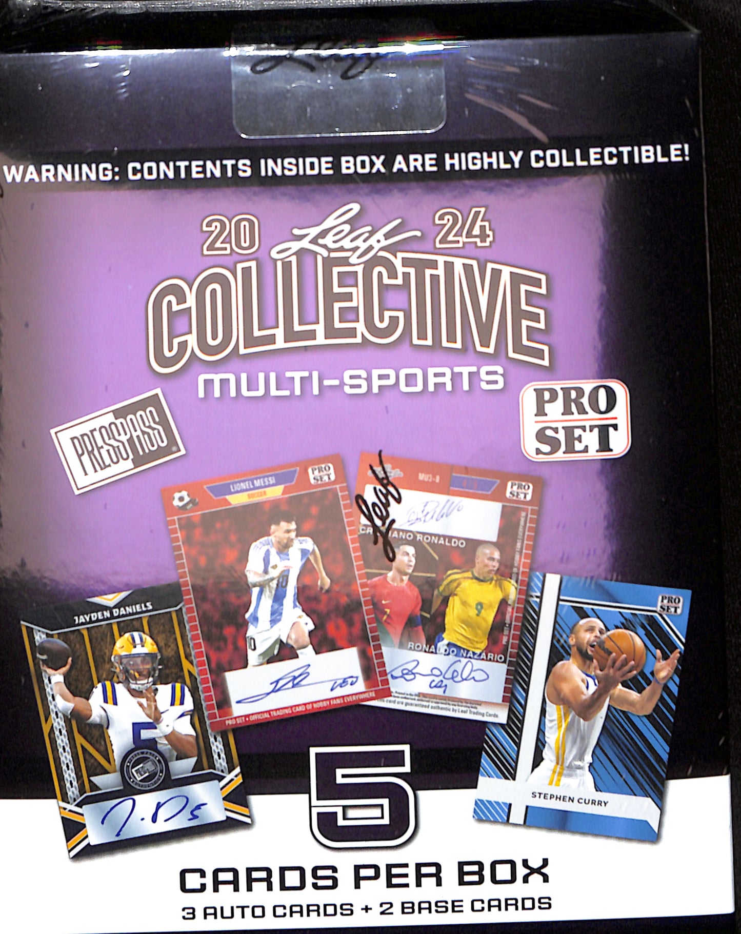 2024 Leaf Collective - Multi-Sports - Hobby Box - Sealed Wax