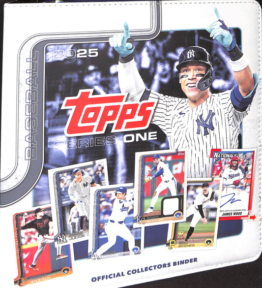 2025 Topps Series One Official Collectors Binder