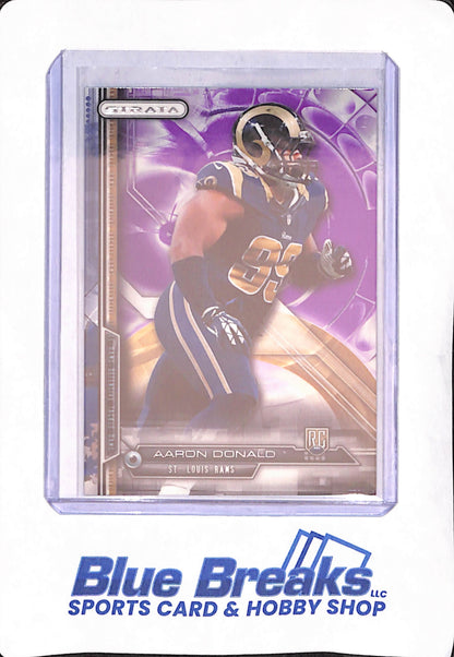 2014 Topps Strata - Aaron Donald - St. Louis Rams - Football - RC - Purple - #190