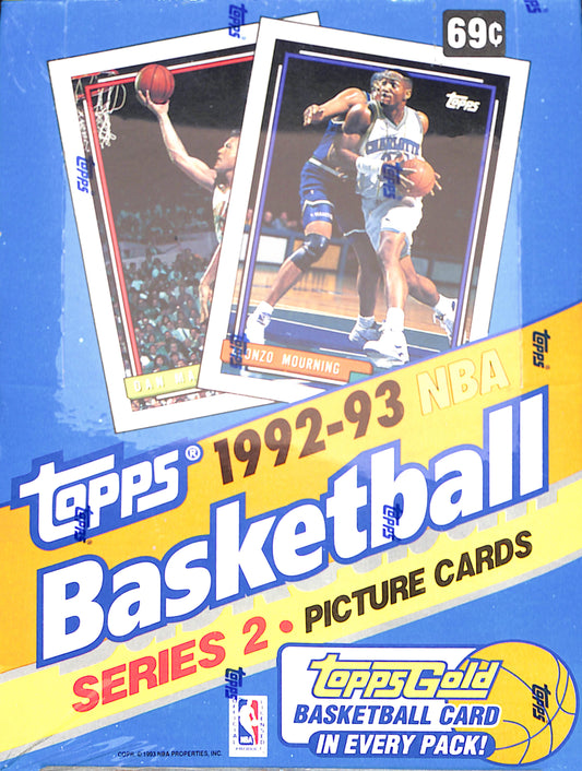 1992-93 Topps Basketball Series 2 Picture Cards