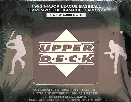 1992 Upper Deck Major League Set - Sealed Wax