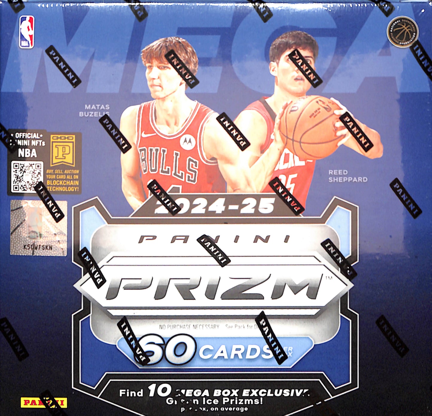 2024/25 Panini Prizm Basketball - Mega Box (Green Ice!) - Sealed Wax