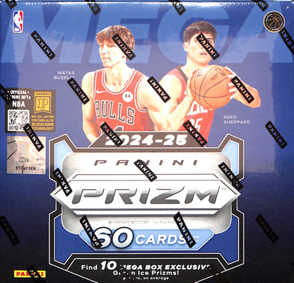 2024/25 Panini Prizm Basketball - Mega Box (Green Ice!) - Sealed Wax