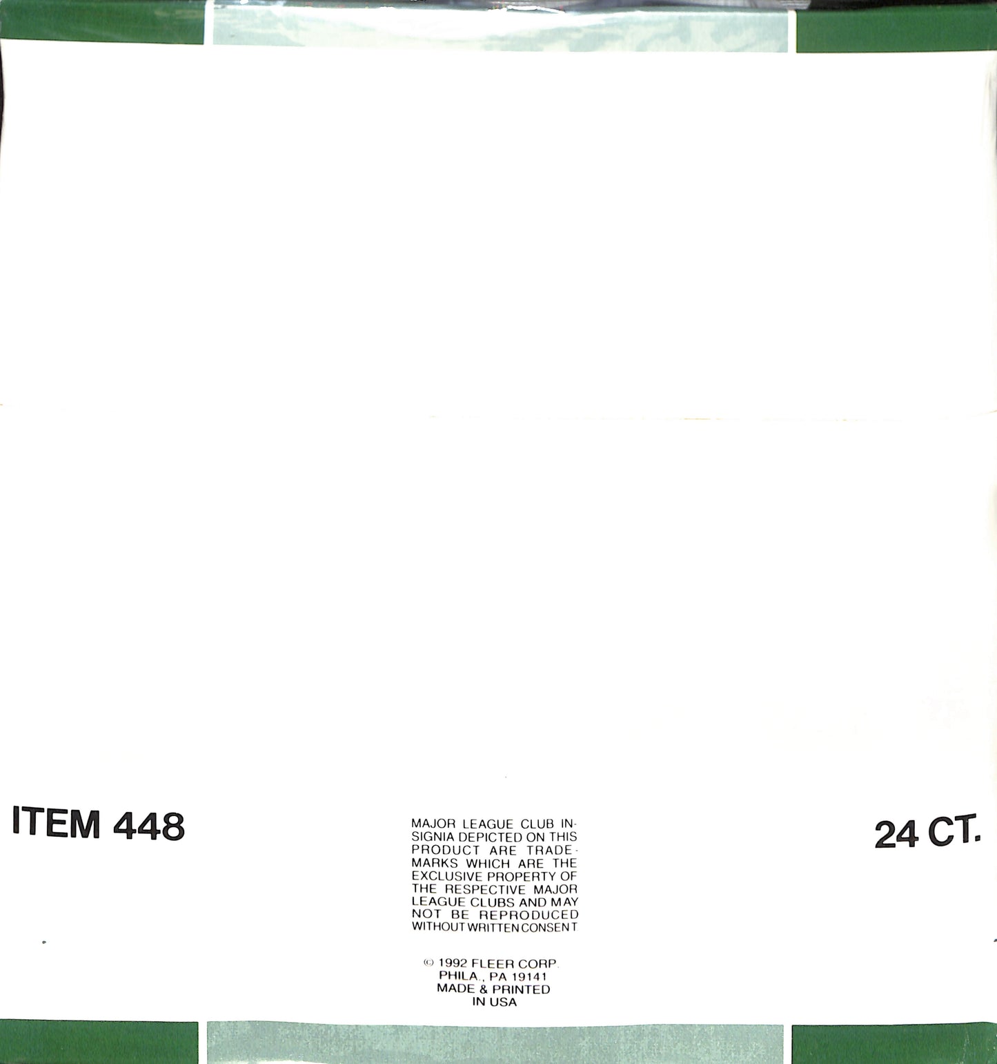 1992 Fleer 24-Count Jumbo Pack Retail Box - Sealed Wax