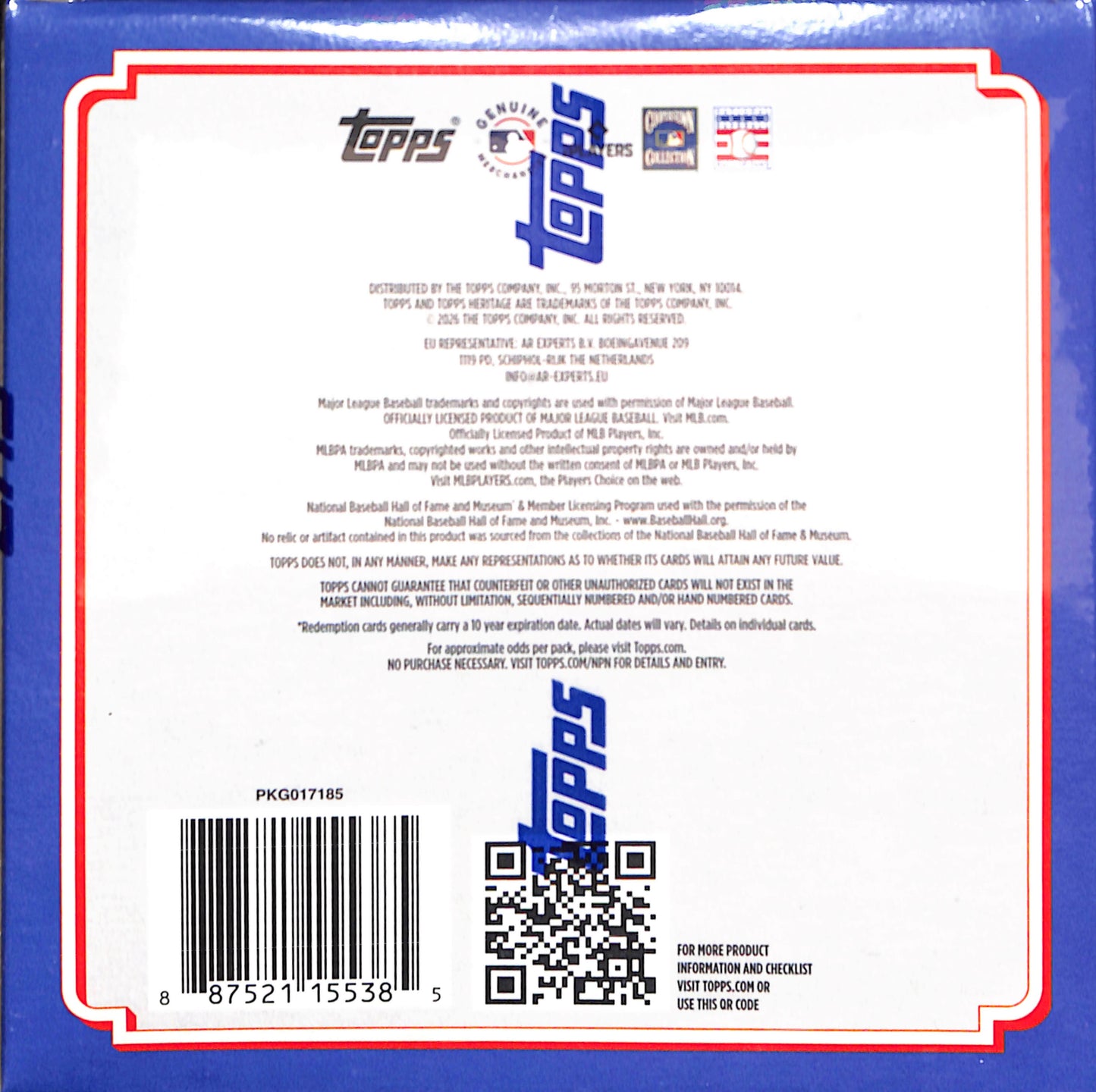 2026 Topps Heritage Baseball Mega Box - Sealed Wax