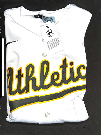 2025 MLB Fanatics Under Wraps Nick Kurtz Autographed Jersey - Authenticated - Oakland Athletics - Baseball