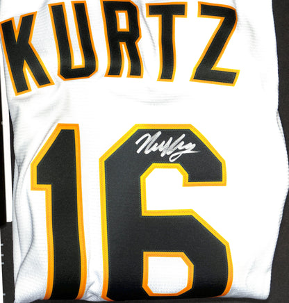 2025 MLB Fanatics Under Wraps Nick Kurtz Autographed Jersey - Authenticated - Oakland Athletics - Baseball
