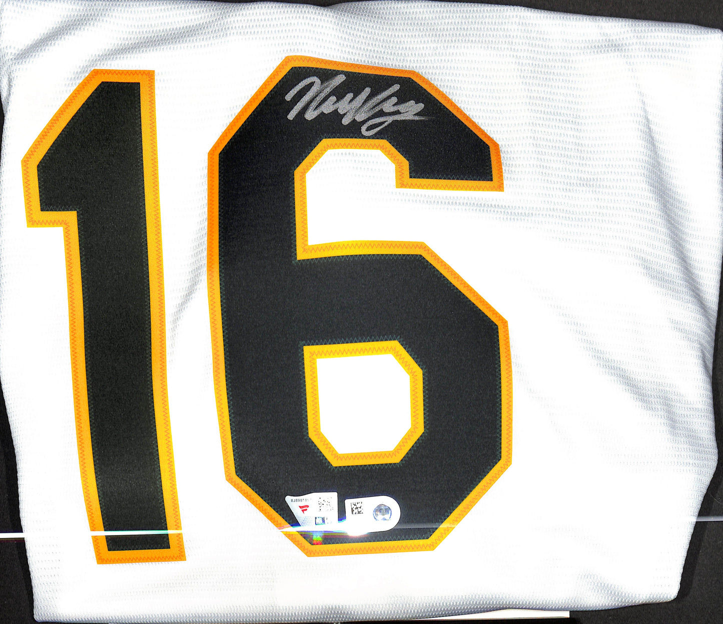 2025 MLB Fanatics Under Wraps Nick Kurtz Autographed Jersey - Authenticated - Oakland Athletics - Baseball