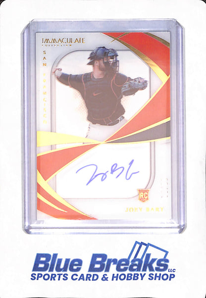 2021 Panini - Immaculate - Joey Bart - San Francisco Giants - Baseball - 65/99 - Rookie - # SS-JB