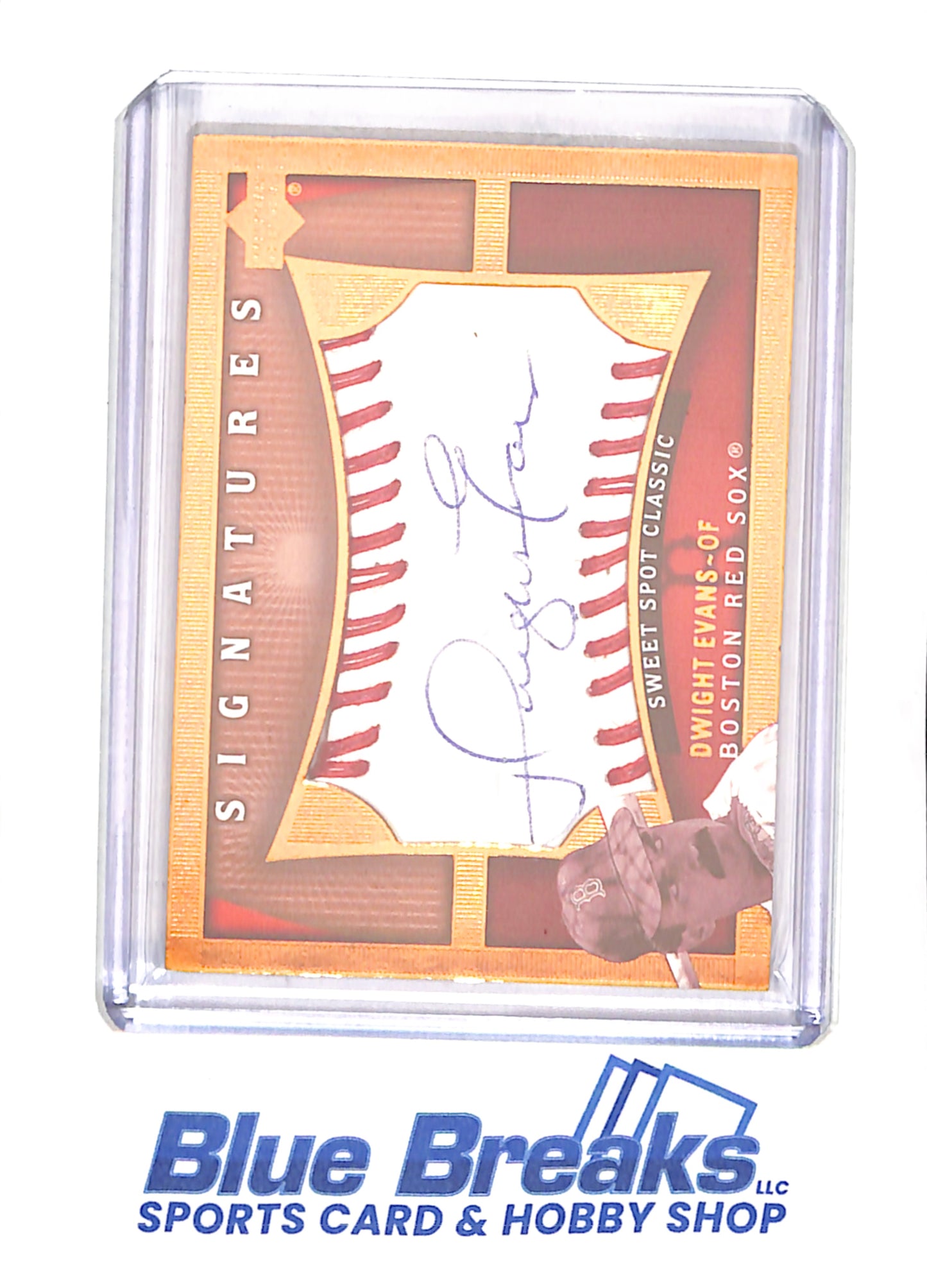 2005 Dwight Evans - Upper Deck - Sweet Spot Signatures - Boston Red Sox - Baseball - #EV