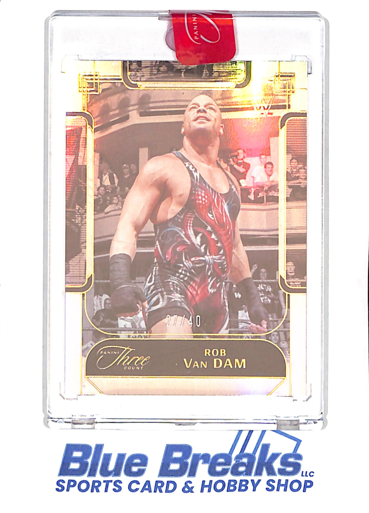 2024 Panini Three Count - Rob Van Dam - WWE - Legends - # 127 - Wrestling - 27/40