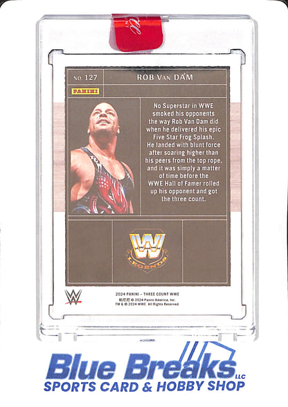 2024 Panini Three Count - Rob Van Dam - WWE - Legends - # 127 - Wrestling - 27/40