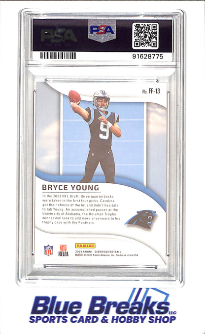 2023 Certified - Bryce Young - Franchise Foundations - PSA 10 - Carolina Panthers - Football - #FF13
