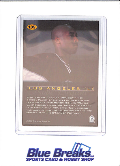 1996 Score Board All Sport Plus PPF - Kobe Bryant - Los Angeles Lakers - Basketball - #185