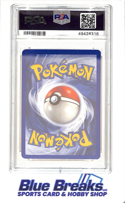 2000 Pokemon - Meowth - Promo - Holo - Game Boy - Black Star - PSA 9 - #10 - Drop