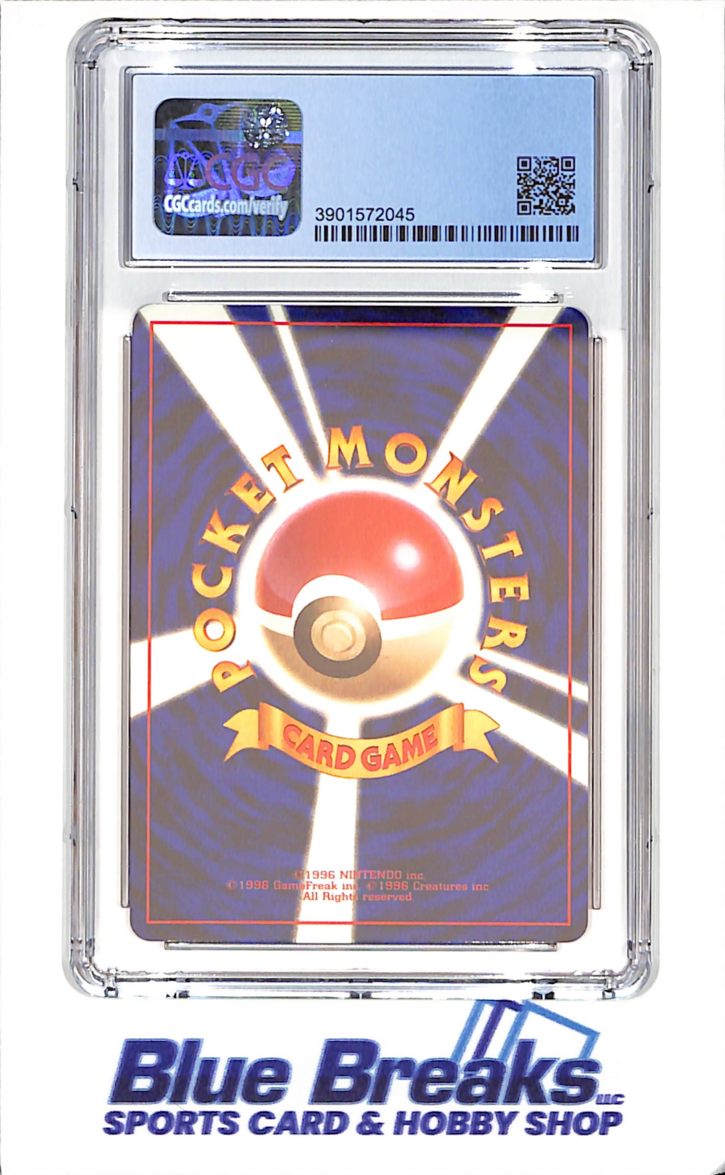 1997 Japanese Pokemon - Dark Wartortle - Rocket Gang - CGC 9.5 - #8 - Drop