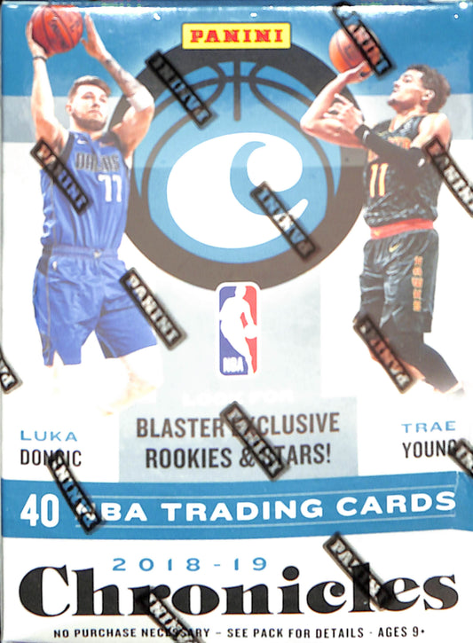 2018-19 NBA Chronicles Blaster Box - Basketball - Sealed Wax
