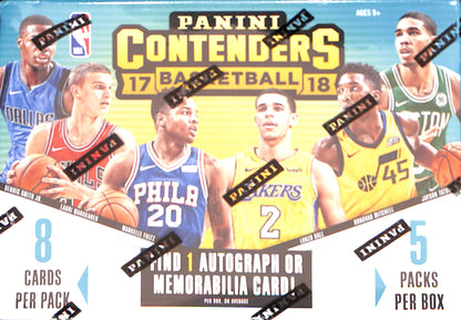 2017-18 Panini Contenders Basketball Blaster - Sealed Wax