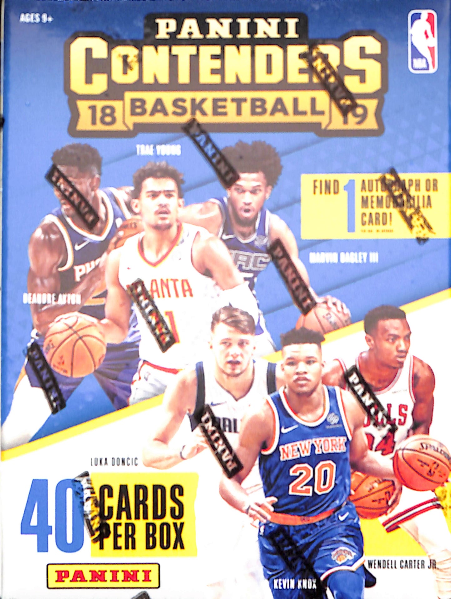 2018-19 Panini Contenders Basketball Blaster - Sealed Wax