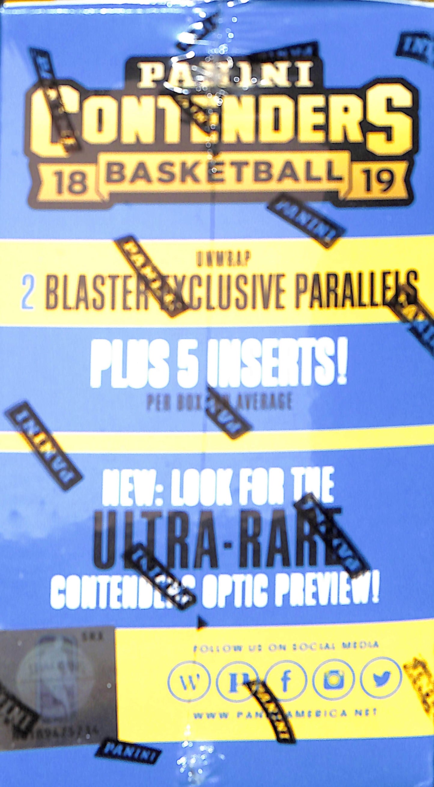 2018-19 Panini Contenders Basketball Blaster - Sealed Wax