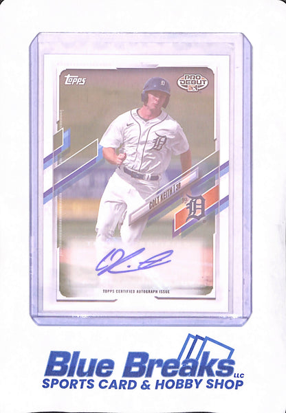 2021 Topps Pro Debut - Colt Keith - Autograph - Detroit Tigers - Baseball - #PD-119