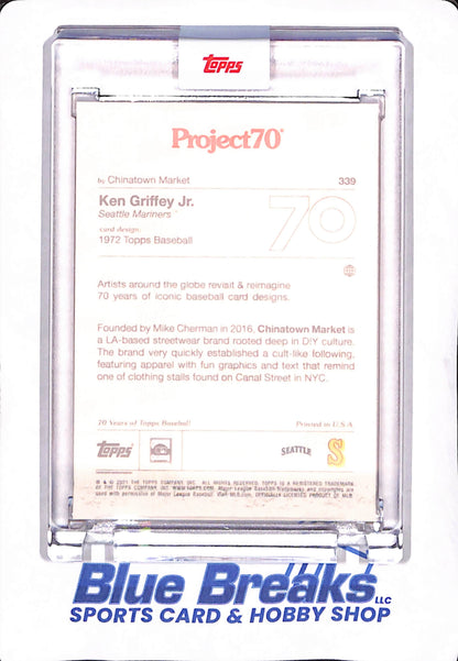 2021 Topps - Project 70 - Ken Griffey Jr. - by Chinatown Market - Seattle Mariners - Baseball - #339