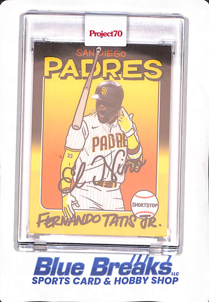 2021 Topps Project 70 - Fernando Tatis Jr. - by Sophia Chang - San Diego Padres - Baseball - #388