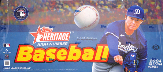 2024 Topps Heritage High Number Baseball  - Hobby Box - Sealed Wax