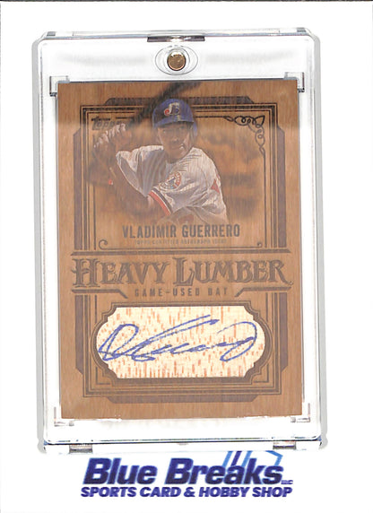2025 Topps - Vladimir Guerrero - Heavy Lumber Autograph Relic - Montreal Expos - Baseball - #HLARU-VG
