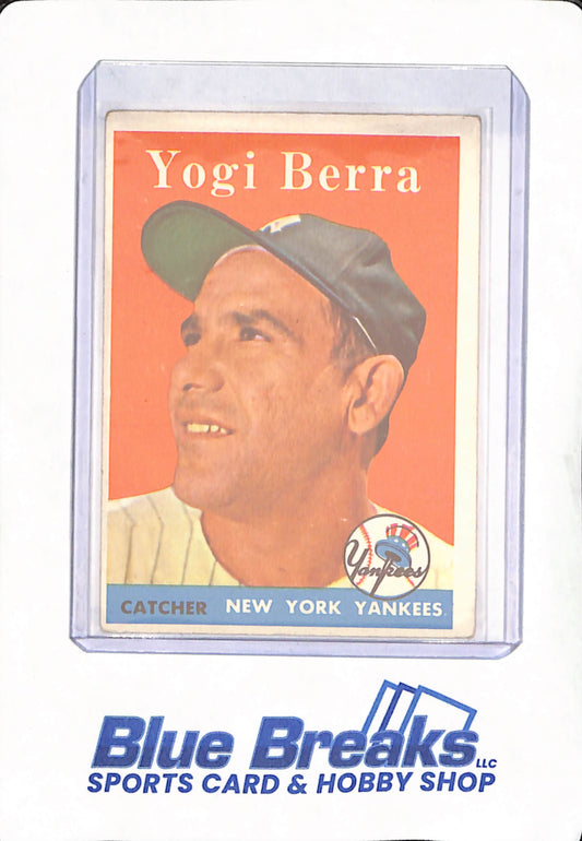 1958 Topps - Yogi Berra - New York Yankees - Baseball - #370