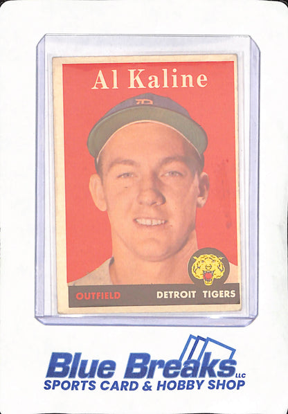 1958 Topps - Al Kaline - Detroit Tigers - Baseball - #70