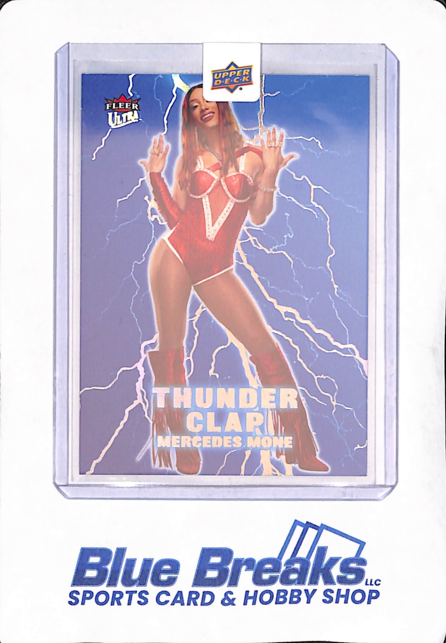 2025 Upper Deck - Fleer Ultra - Thunder Clap - AEW - Mercedes Mone - 10 of 15