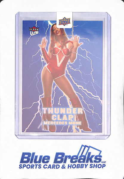 2025 Upper Deck - Fleer Ultra - Thunder Clap - AEW - Mercedes Mone - 10 of 15