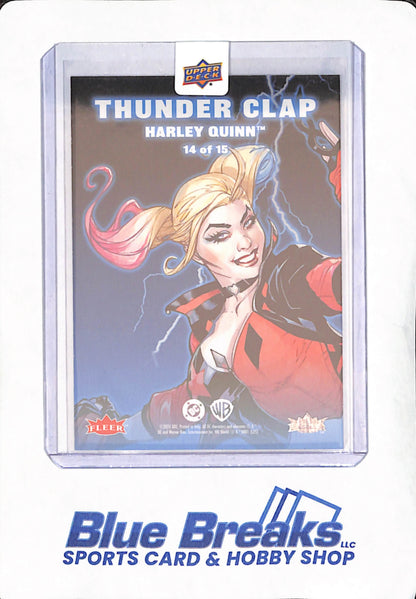 2025 Upper Deck - Fleer Ultra - Thunder Clap - Harley Quinn - Warner Brothers - DC - 14 of 15