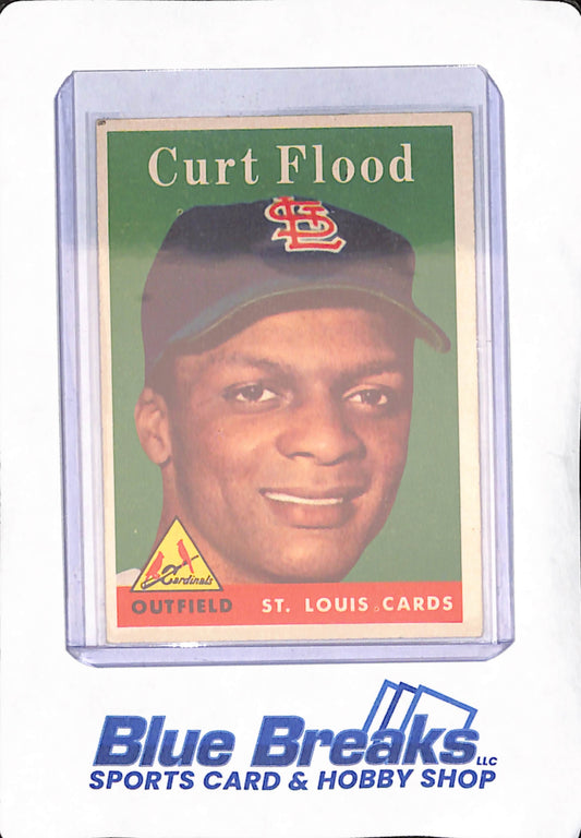 1958 Topps - Curt Flood - St. Louis Cardinals - Baseball - #464
