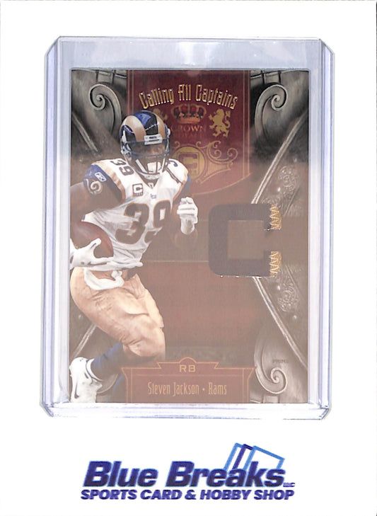 2011 Panini - Steven Jackson - Calling all Captains - Relic - 1/50 - St Louis Rams - Football - Football - #20