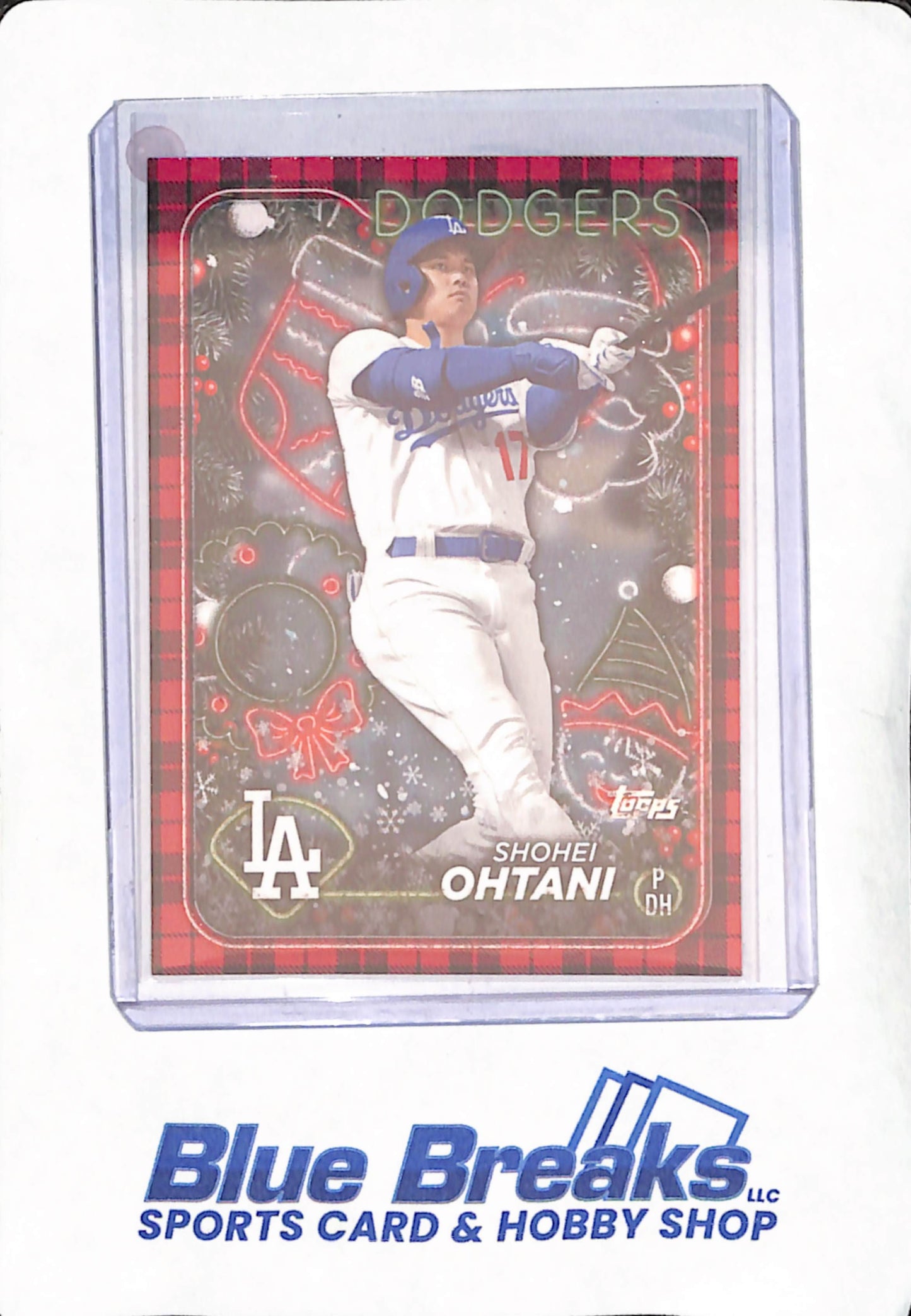 2024 Topps Holiday - Shohei Ohtani - Los Angeles Dodgers - Baseball - #H1