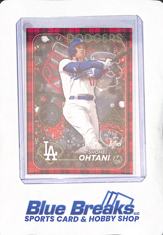 2024 Topps Holiday - Shohei Ohtani - Los Angeles Dodgers - Baseball - #H1